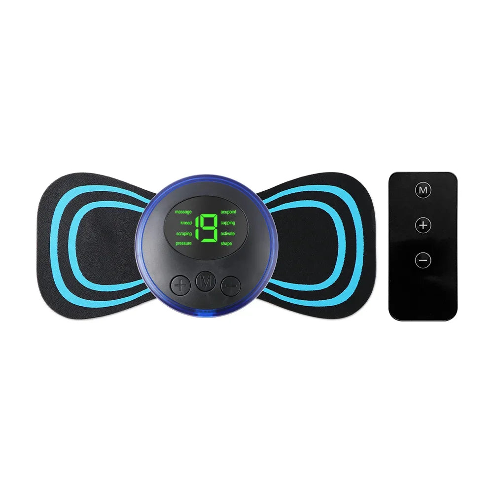 Mini Masseur EMS TENS Cervical — Portable & Discret
