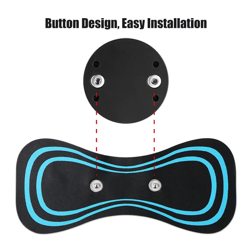Mini Masseur EMS TENS Cervical — Portable & Discret