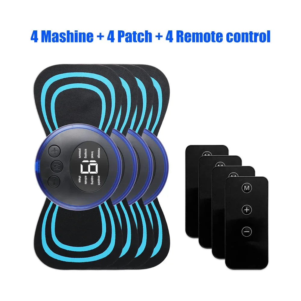 Mini Masseur EMS TENS Cervical — Portable & Discret