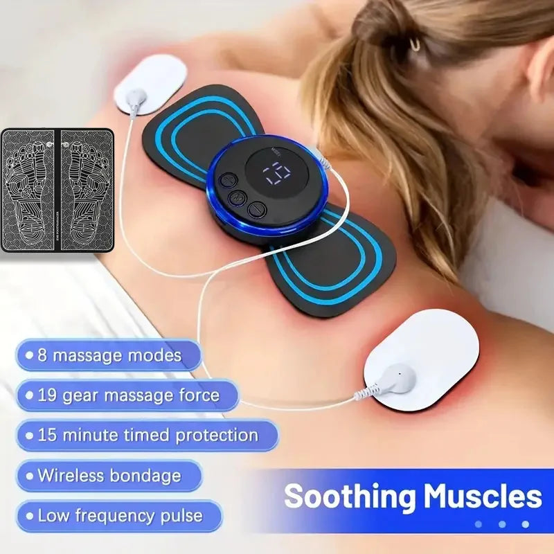 Stimulateur Musculaire EMS Cervical — Pack Multi-Zones
