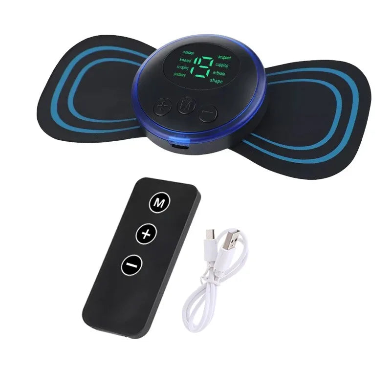 Patch Masseur EMS Cervical Pro — Soulagement Express Sans Fil