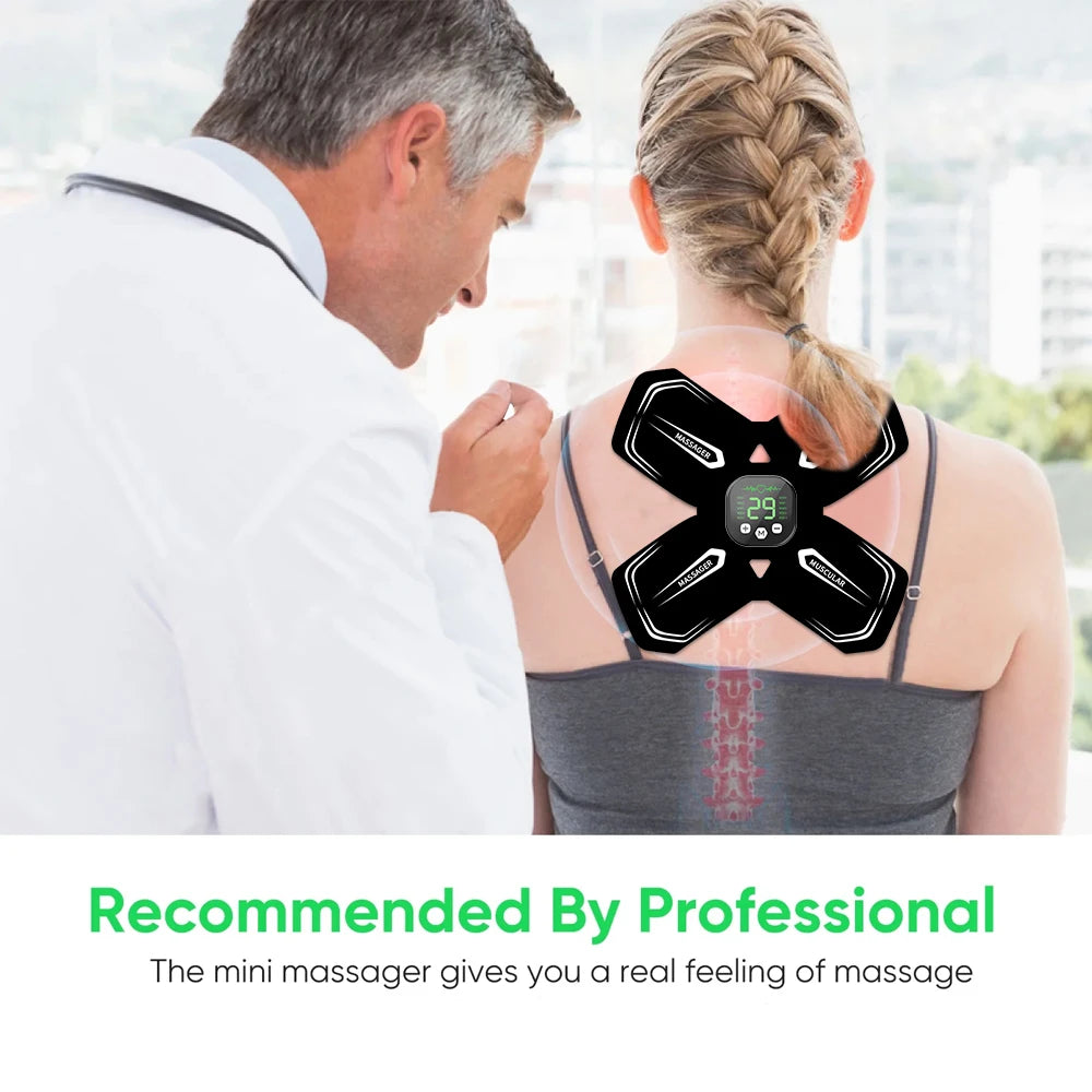Patch Masseur Corps & Cou EMS — Toutes Zones