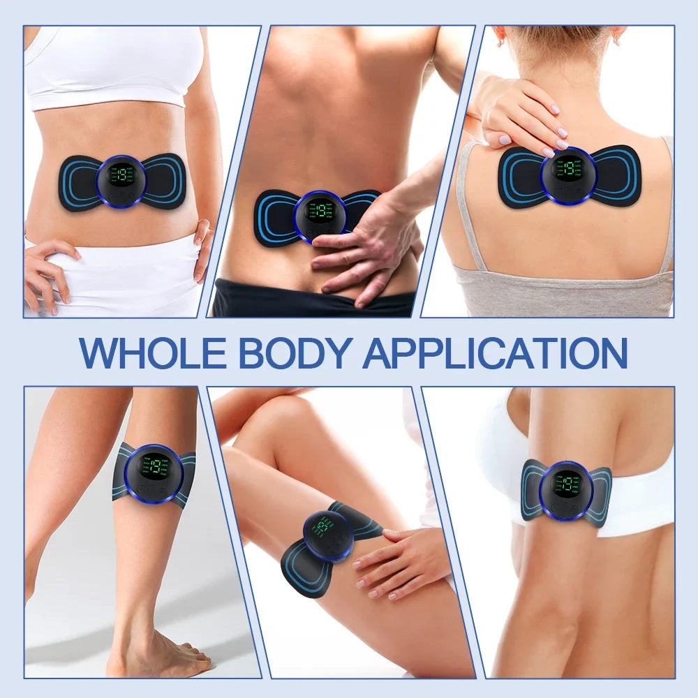 Patch Masseur EMS Cervical Pro — Soulagement Express Sans Fil