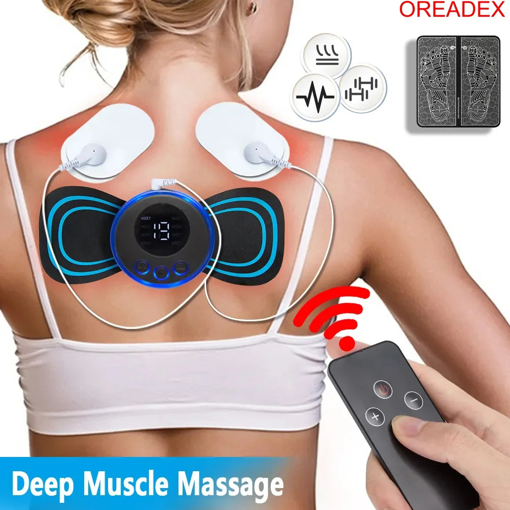 Stimulateur Musculaire EMS Cervical — Pack Multi-Zones