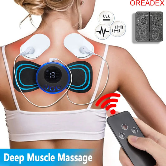Stimulateur Musculaire EMS Cervical — Pack Multi-Zones