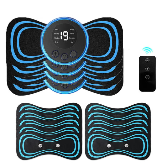 Mini Masseur EMS TENS Cervical — Portable & Discret
