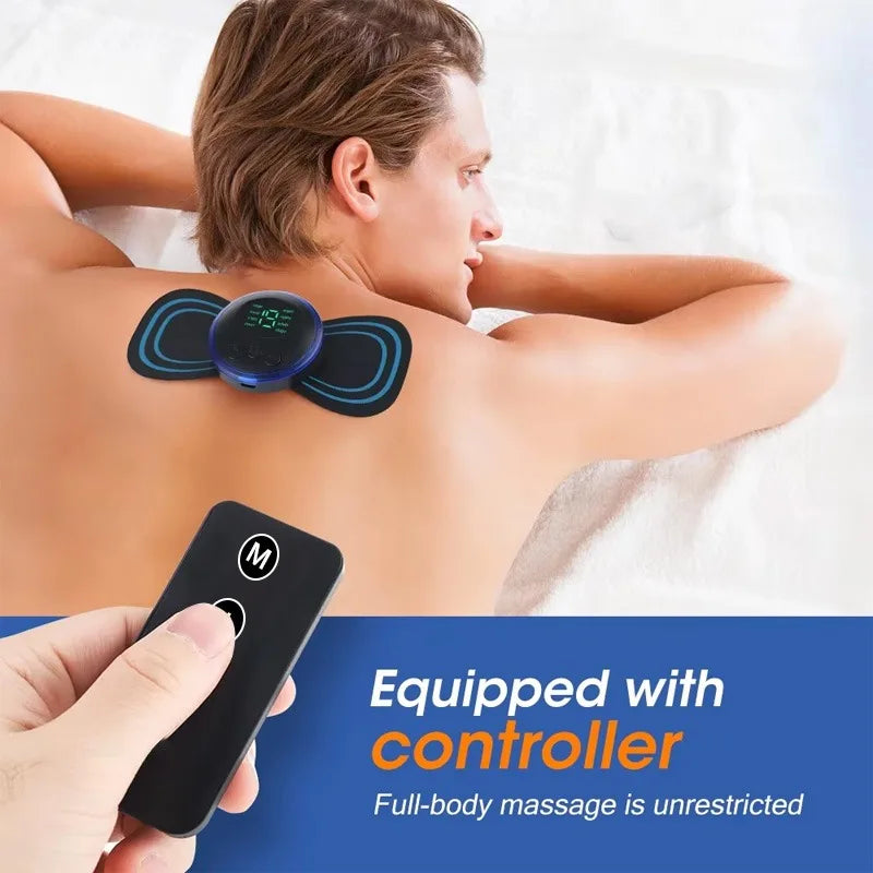 Patch Masseur EMS Cervical Pro — Soulagement Express Sans Fil