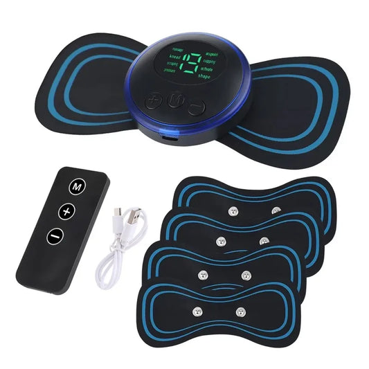 Patch Masseur EMS Cervical Pro — Soulagement Express Sans Fil
