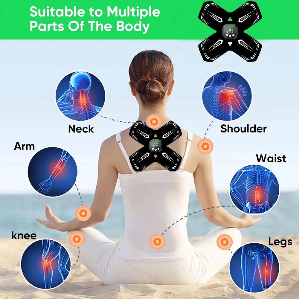 Patch Masseur Corps & Cou EMS — Toutes Zones