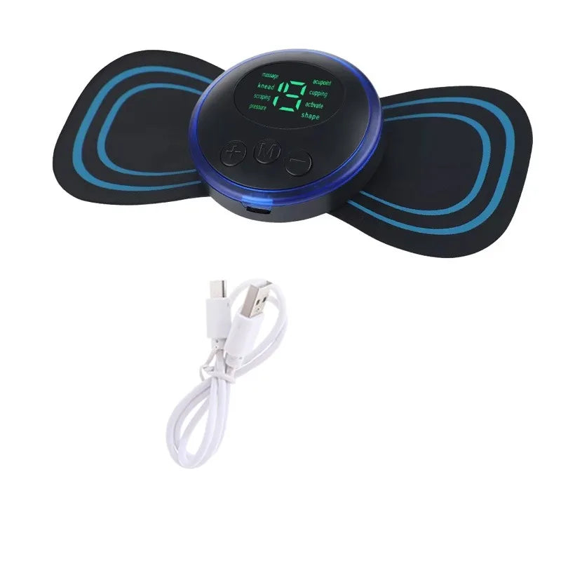 Patch Masseur EMS Cervical Pro — Soulagement Express Sans Fil