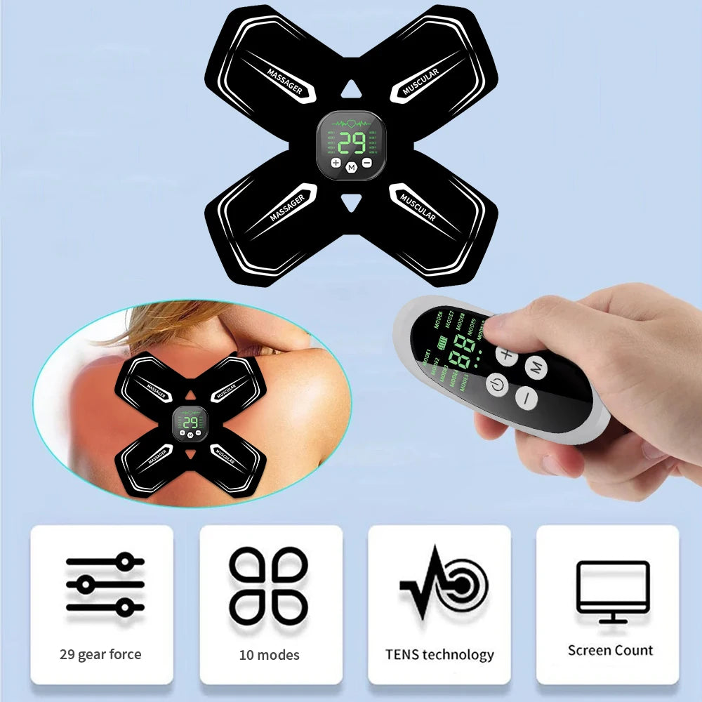 Patch Masseur Corps & Cou EMS — Toutes Zones