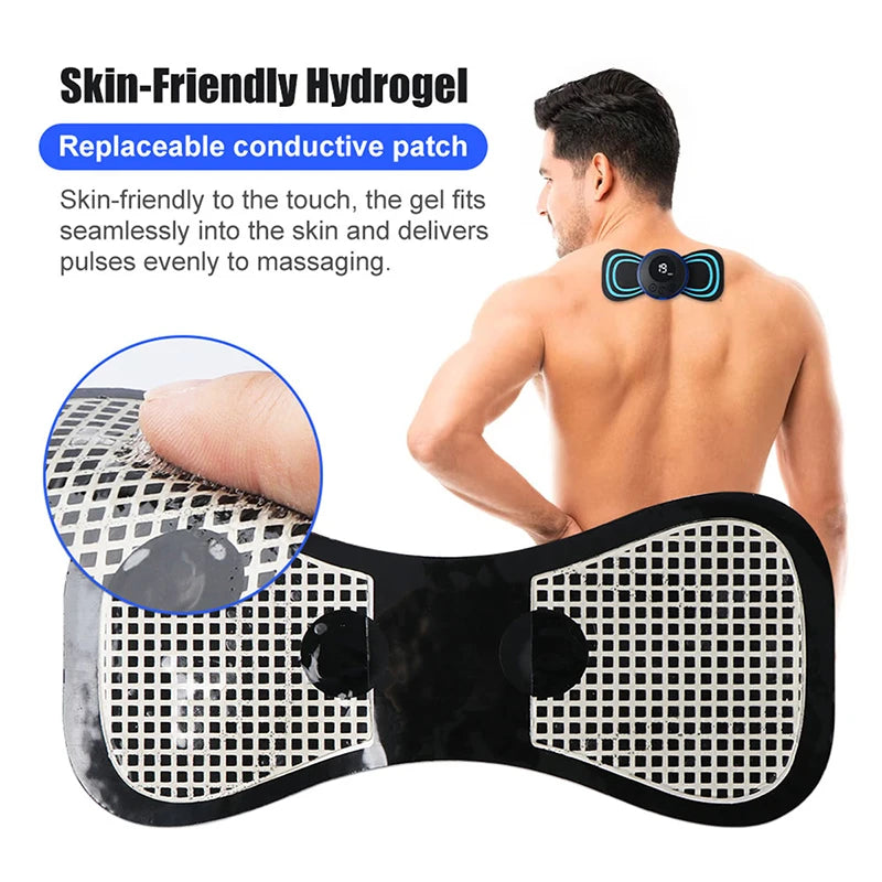 Stimulateur Musculaire EMS — 8 Modes | Nuque, Dos, Épaules & Plus
